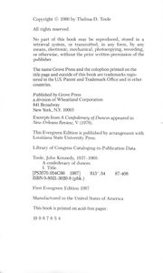 A Confederacy of Dunces