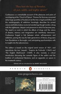 Confessions of an English Opium-Eater and Other Writings