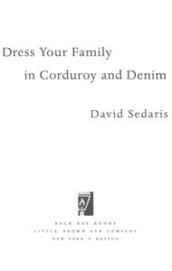 Dress Your Family in Corduroy and Denim