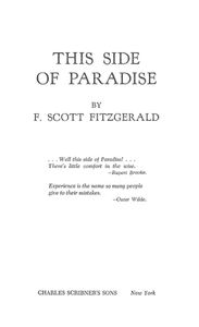 This Side of Paradise