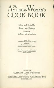 The American Woman's Cook Book