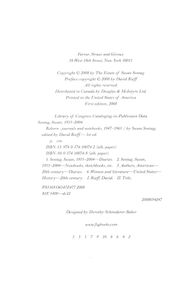 Reborn (Journals and Notebooks 1947-1963)