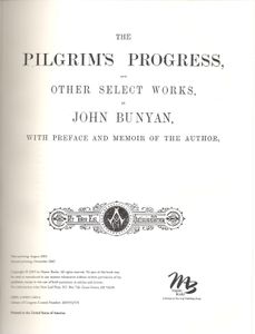 The Pilgrim's Progress And Other Works Of John Bunyan