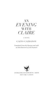 An Evening With Clare