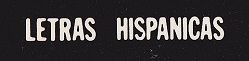 Letras Hispanicas
