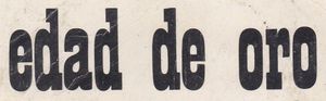 Edad de Oro