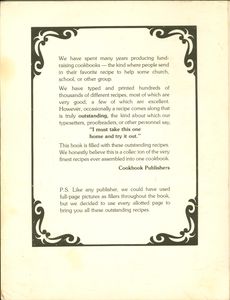 A Collection of the Very Finest Recipes ever assembled into one Cookbook