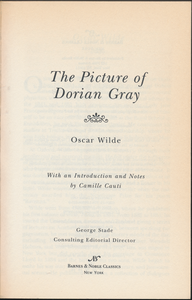 The Picture of Dorian Gray
