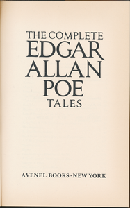 The Complete Edgar Allan Poe Tales