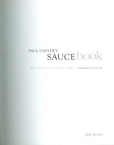The Sauce Book