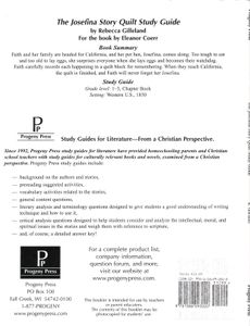 The Josefina Story Quilt Study Guide