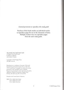 The Josefina Story Quilt Study Guide