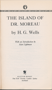 The Island of Dr. Moreau