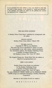 The Maltese Goddess