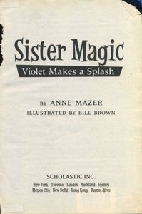 Sister Magic: Violet Makes A Splash