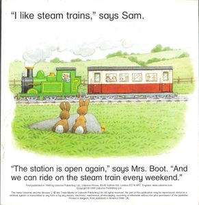 The Old Steam Train