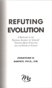 Refuting Evolution