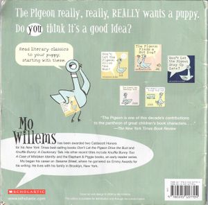 The Pigeon Wants a Puppy!