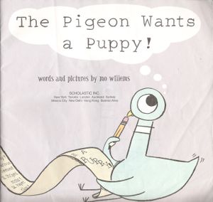 The Pigeon Wants a Puppy!