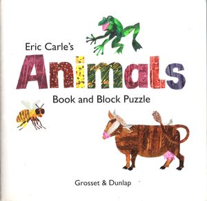 Animals: Book and Block Puzzle