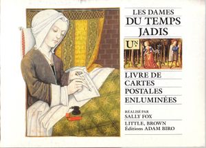 Les Dames Du Temps Jadis - Un Livre de Cartes Postales Enluminées