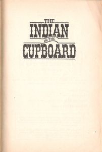 The Indian in the Cupboard