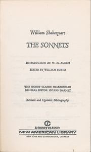 The Sonnets
