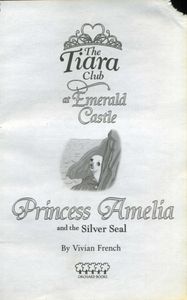 Princess Amelia And The Silver Seal