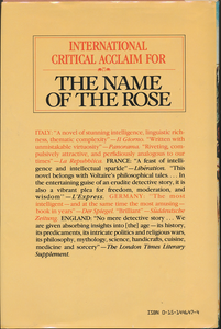 The Name of the Rose
