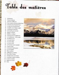 L'histoire du Canada
