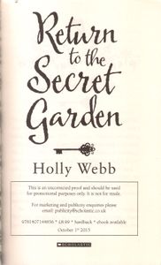 Return to the Secret Garden