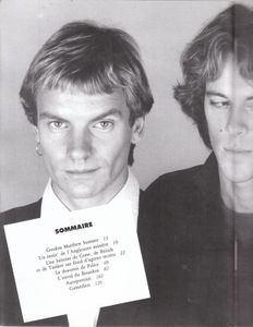 Sting & Police