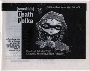 (swedish) Death Polka - Vendredi 20 Mai 2005 Chapelle Historique Bon-Pasteur