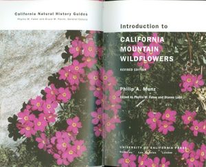Introduction To California Mountain Wildflowers