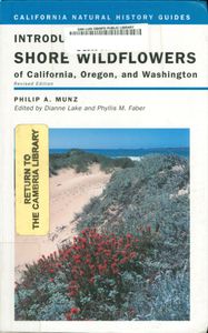 Introduction To Shore Wildflowers of California, Oregon, and Washington