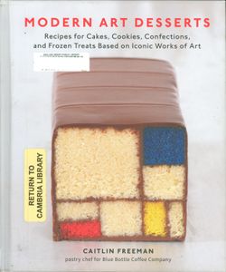 Modern Art Desserts