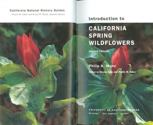 Introduction To California Spring Wildflowers of the Foothills, Valleys, and Coast
