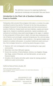 Introduction To The Plant Life Of Southern California