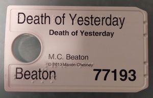 Death of Yesterday