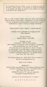 Tom Clancy's Net Force: Night Moves