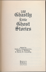 100 Ghastly Little Ghost Stories