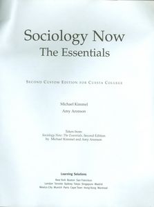 Sociology Now