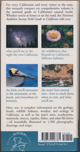 National Audubon Society Field Guide to California