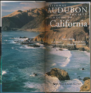 National Audubon Society Field Guide to California