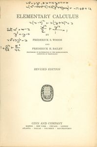 Elementary Calculus