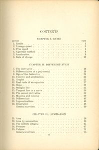 Elementary Calculus