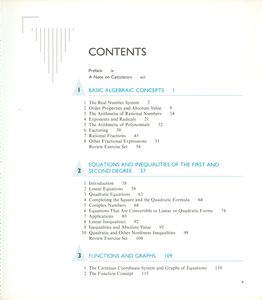 A Primer For Calculus