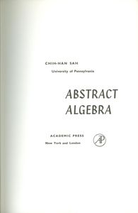 Abstract Algebra