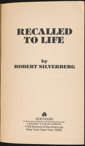 Recalled to Life