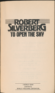 To Open the Sky